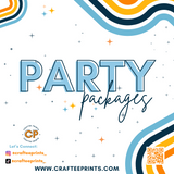 Party Packages | Assembled & Filled | Party Box | Baby Shower | Birthday Party | Bridal Shower | Graduation