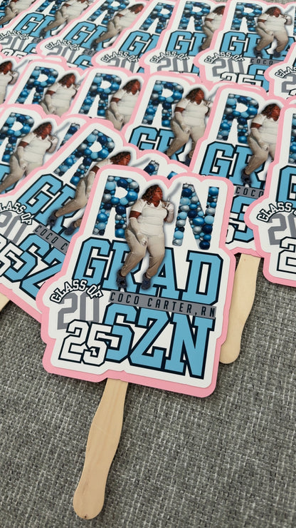 Mini Grad Pack | Graduation Fan | Graduation Buttons | Yard Sign | Graduation