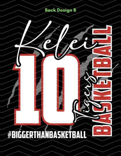 Blue Ridge Basketball Custom Adult Unisex T-Shirt