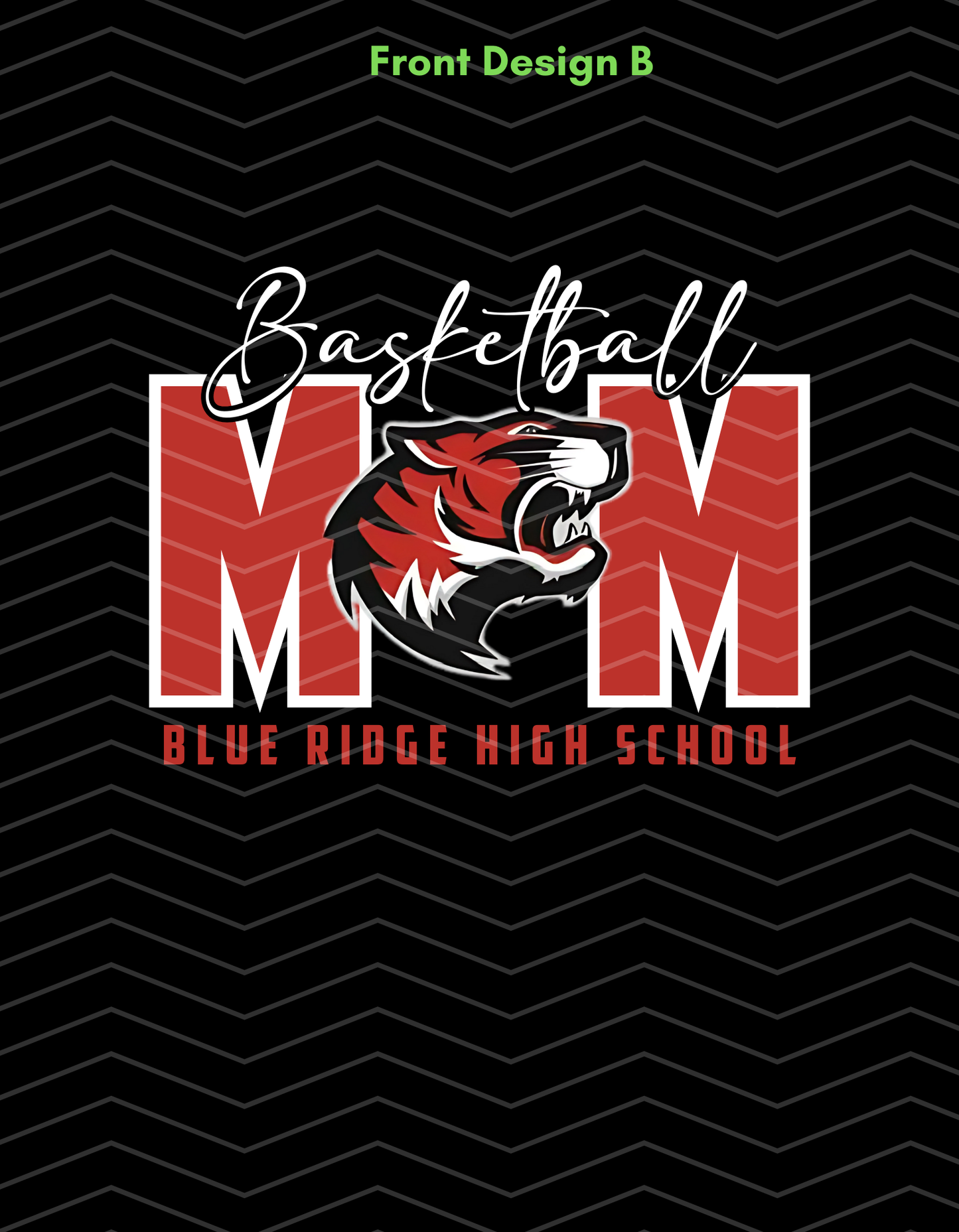 Blue Ridge Basketball Custom Adult Unisex T-Shirt