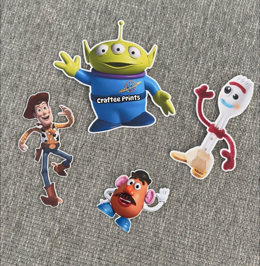 Custom Character Cutouts | Any Theme | Centerpiece Add-Ons | Set of 6