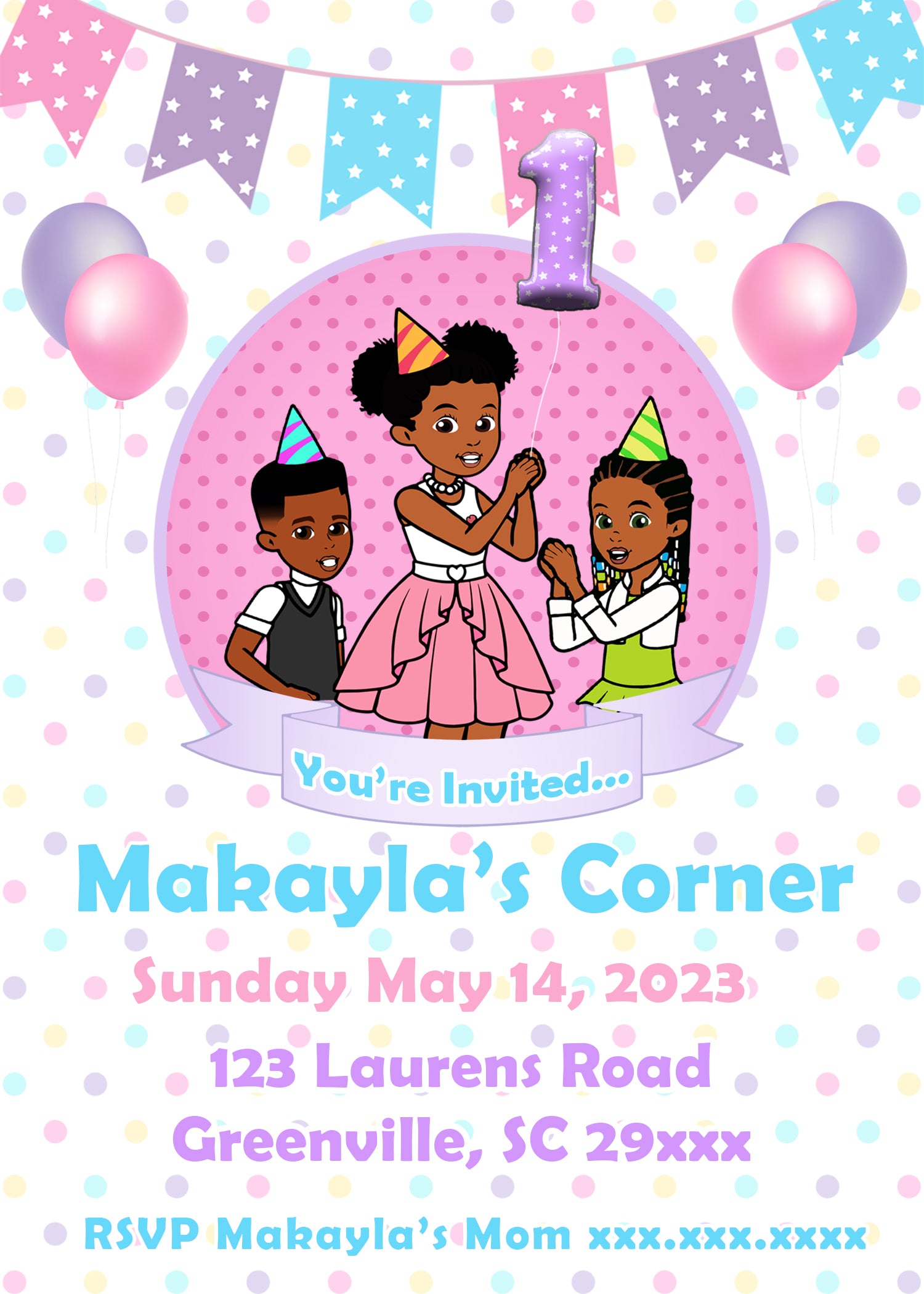 Custom Invitation | Any Theme – Craftee Prints