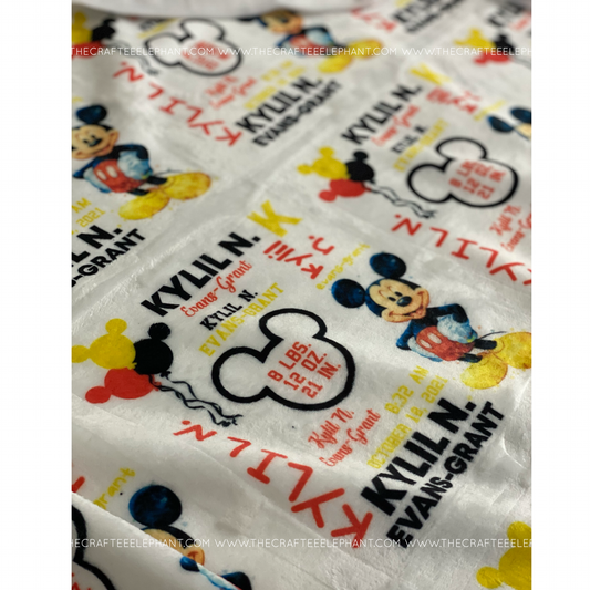 Personalized Baby Blanket