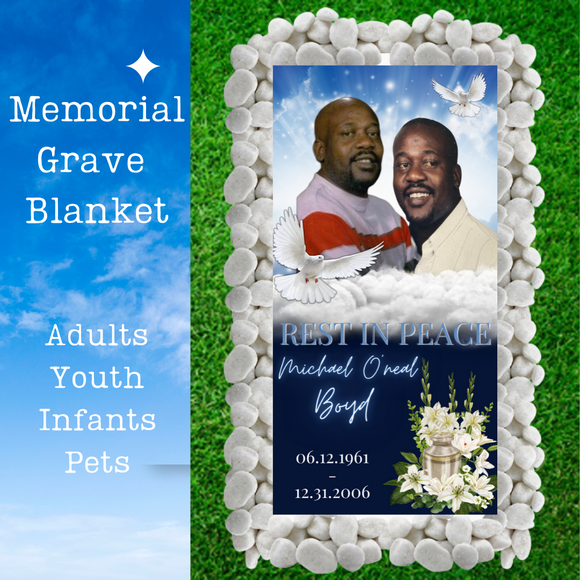 Memorial Grave Blanket